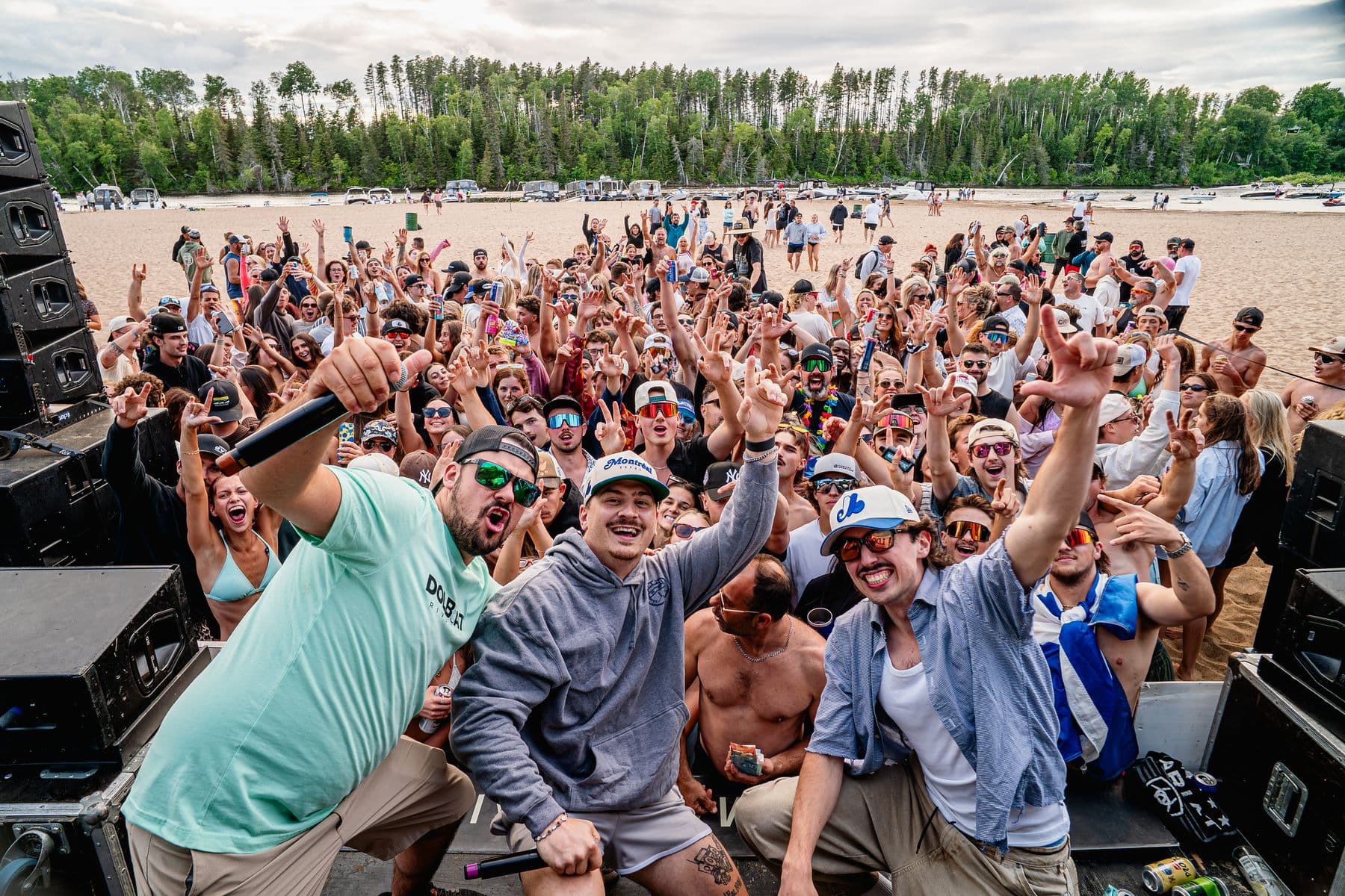 Foule immense au festival de Dolbeau